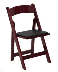 Mahogany Garden Padded Chair rental Dallas-Ft. Worth, TX