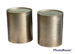 Drum Side Table rental Houston, TX