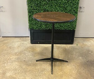 Espresso Cafe Table - 30" Round rental Houston, TX
