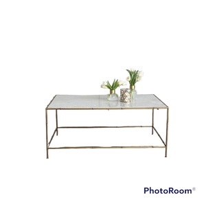 Faux Bamboo Coffee Table rental Houston, TX