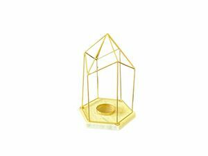 Geometric Candleholder rental Houston, TX