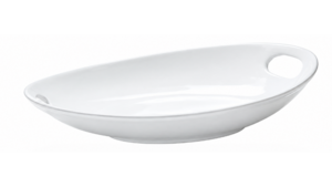 White Platter W/ Handles 19"X13" rental Austin, TX