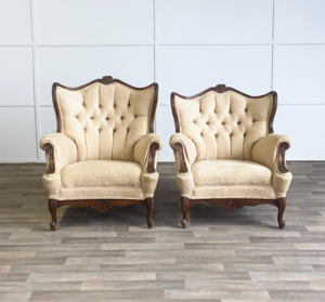 Jane & Joe Chair Pair rental Houston, TX