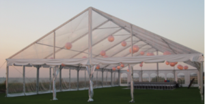 40' x 80' Clear Top Tent rental Dallas-Ft. Worth, TX
