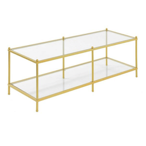 Sheila Gold Coffee Table Rectangle rental Dallas-Ft. Worth, TX