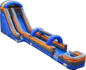 20ft Blue Crush Water Slide w/Slip N Slide rental Austin, TX