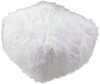 Pouf, White Fur rental in Houston, TX