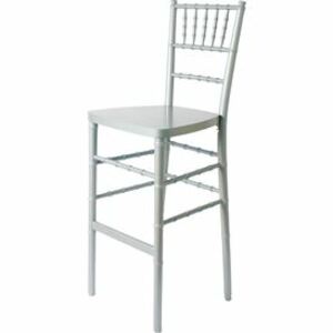 Silver Chiavari Barstool rental Houston, TX