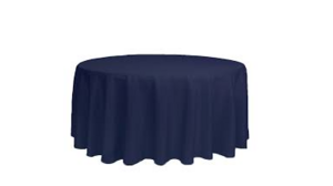 108" Round Navy Blue rental Houston, TX