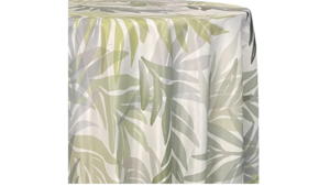 120 Magnolia Leaf poly Linen rental Houston, TX