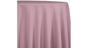 120" Dusty Rose Poly Linen rental Houston, TX