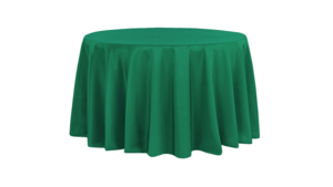 120" Emerald Green Poly rental Houston, TX