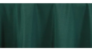 120" Hunter Green Poly Linen rental Houston, TX