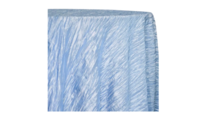 120" Round Blue Accordion rental Houston, TX