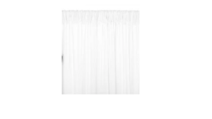 4-way Stretch White Drape Panel rental Houston, TX