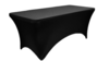 6ft Black Spandex Linen rental in Houston, TX