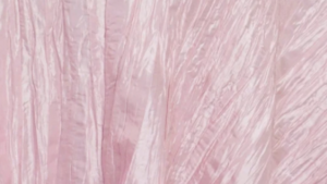 90x132 Blush Accordion rental Houston, TX