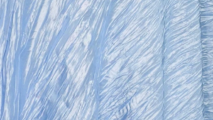 90x132" Blue Accordion rental Houston, TX