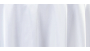 90x132" White Satin rental Houston, TX