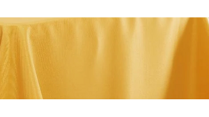 90X156 Gold Poly Linen rental Houston, TX