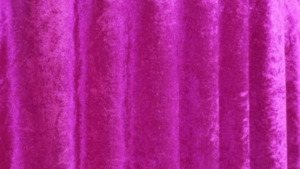 Banquet Fuchsia Velvet Linen rental Houston, TX