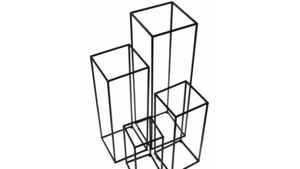 Black Open Frame Stand Set rental Houston, TX