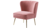 Blush Side Chair rental in Houston, TX