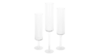 Clear Skinny Trio Pedestal Holders rental in Houston, TX