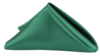 Emerald Green Satin Dinner Napkin rental in Houston, TX