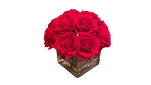 Faux Red Rose Arrangement rental Houston, TX