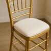 Gold Chiavari Barstool with Cushion rental in Houston, TX
