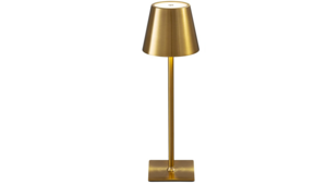Gold Metal Table Lamp 15" H rental Houston, TX