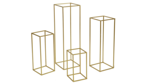 Gold Open Frame Stand Set rental Houston, TX