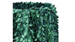 Green Leaf Round Linen rental Houston, TX