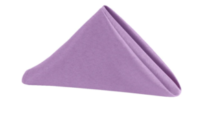 Lavender Dinner Napkin rental Houston, TX