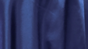 Navy Blue Satin Banquet Linen rental Houston, TX