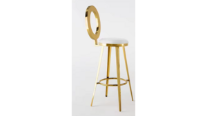 Oz Bar Stool (White Cushion) rental Houston, TX