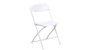 White Plastic Folding Chair rental in Houston, TX