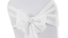 White Poly Sash rental in Houston, TX