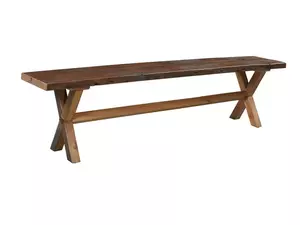 Farmhouse Wooden Bench - 8' L  rental Dallas-Ft. Worth, TX