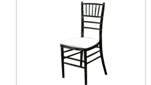 Black Chiavari Chair with Pad rental Denver, CO