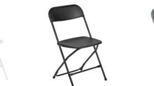 Black Folding Chair rental Denver, CO