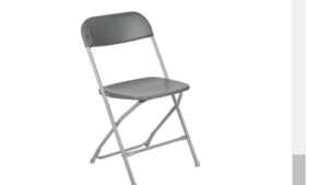 Standard Folding Chair Grey rental Denver, CO