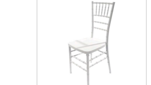 White Chiavari Chair with Pad rental Denver, CO
