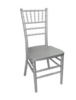 Silver Chiavari Chair with Pad rental in Denver, CO