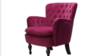 Fuchsia Velvet Lounge Accent Chair  rental in Denver, CO