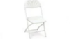 White Plastic Folding Chair rental in Denver, CO