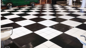21x21 Black and White Dance Floor  rental Denver, CO