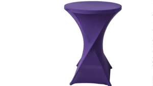 Cocktail Table Cover Purple  rental Denver, CO