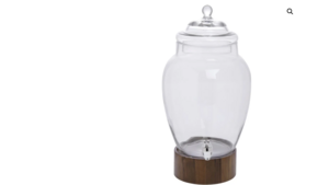Madera Glass Beverage Dispenser  rental Denver, CO